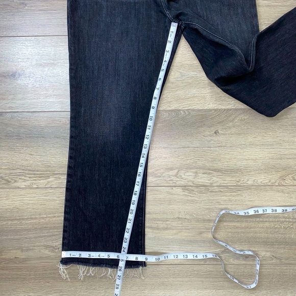 NWT Lucky Brand Bridgette Cropped Flare Black Size 12/31 - Picture 8 of 16